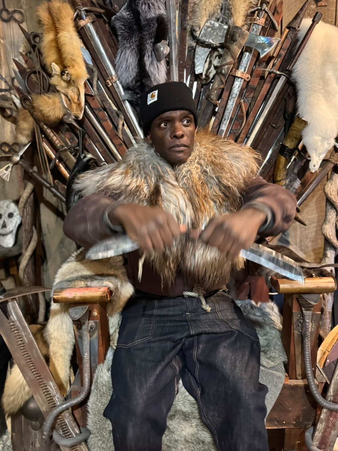 Chris Chalk at The Forge by Vikings Don't Cry