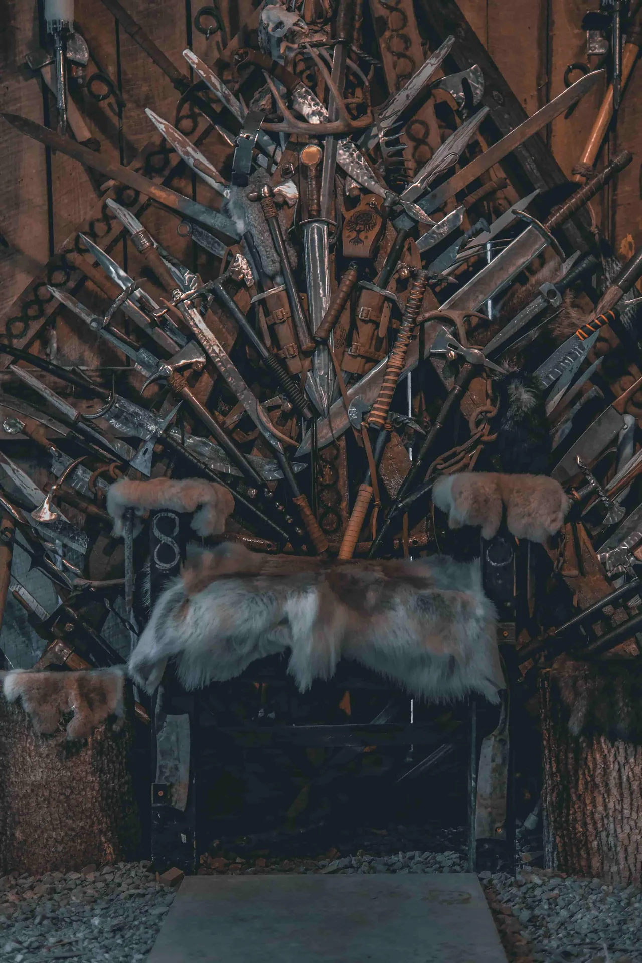 The Viking Throne at The Forge by Vikings Don't Cry
